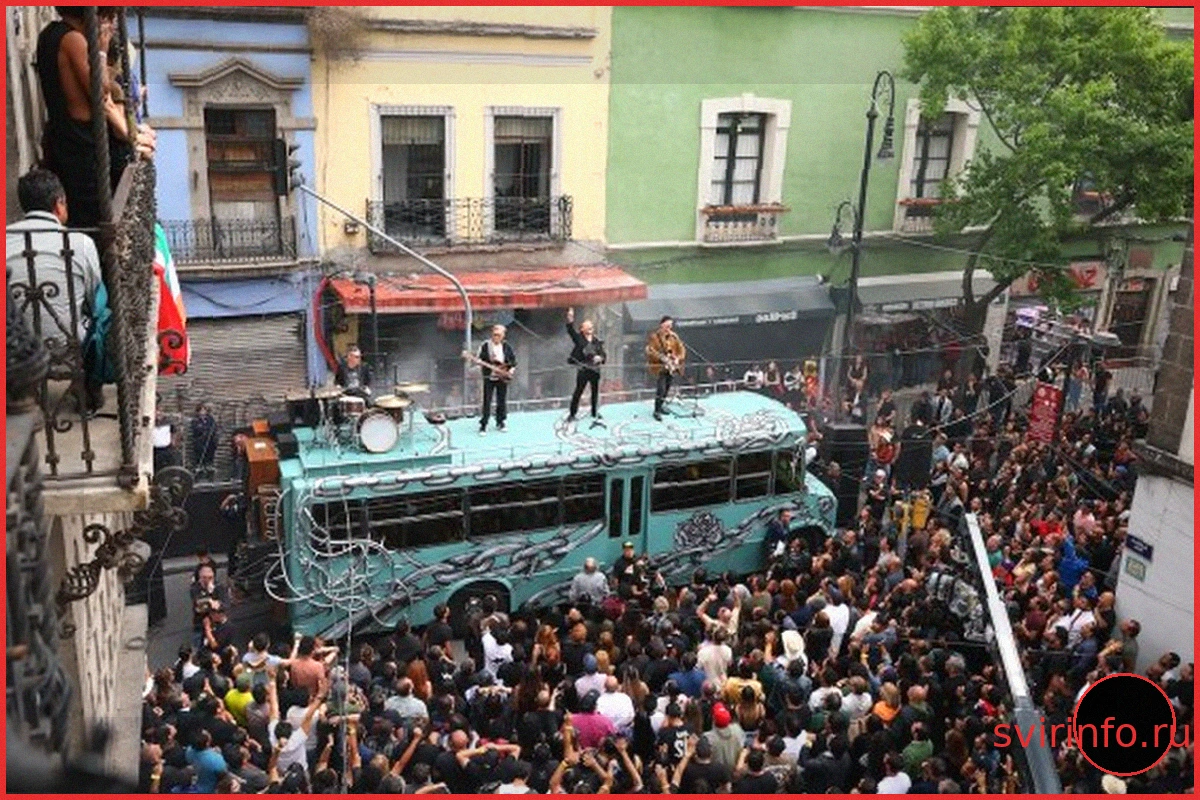 U2 Сняли Клип на Новую Песню «Street Of Dreams» в Мехико